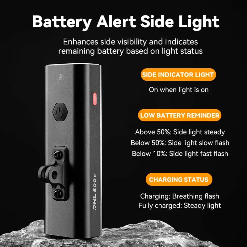 IPX6 Type-C LED jalgratta esituli