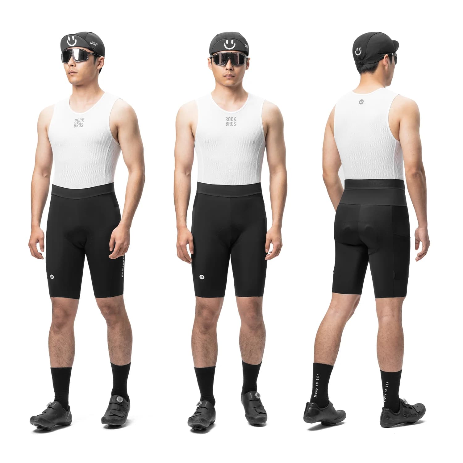 Kerged suvised padjaga jalgrattapüksid (bib shorts)